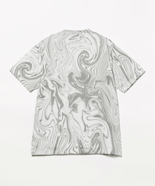 BEAMS（ビームス）の「BEAMS / メッシュ パターンド Tシャツ（Tシャツ/カットソー・メンズ・ブラック/ブルー/グレー・XL/L/M/S）」の16枚目の写真