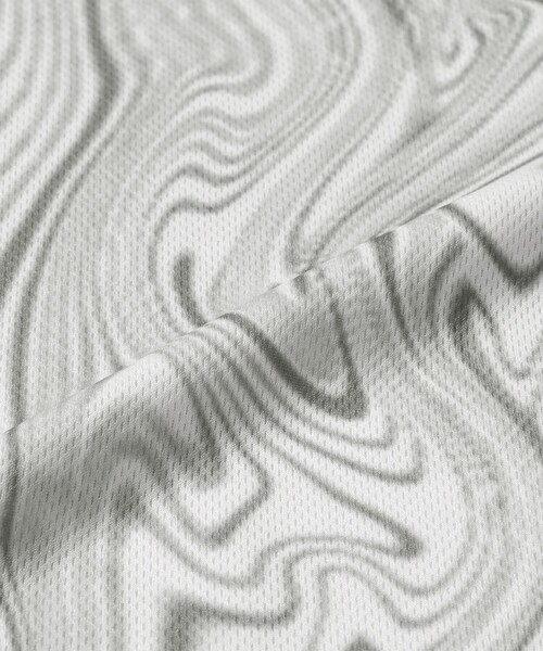 BEAMS（ビームス）の「BEAMS / メッシュ パターンド Tシャツ（Tシャツ/カットソー・メンズ・ブラック/ブルー/グレー・XL/L/M/S）」の17枚目の写真