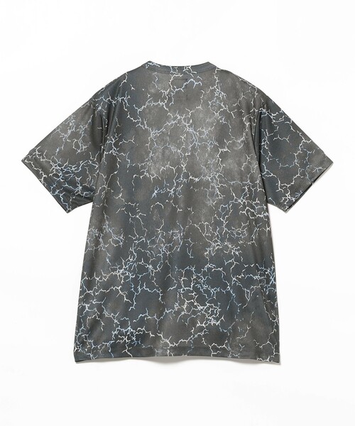 BEAMS（ビームス）の「BEAMS / メッシュ パターンド Tシャツ（Tシャツ/カットソー・メンズ・ブラック/ブルー/グレー・XL/L/M/S）」の18枚目の写真
