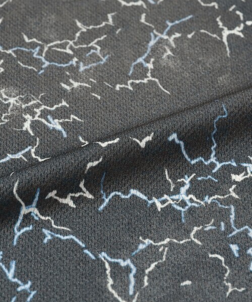 BEAMS（ビームス）の「BEAMS / メッシュ パターンド Tシャツ（Tシャツ/カットソー・メンズ・ブラック/ブルー/グレー・XL/L/M/S）」の19枚目の写真