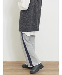 Samansa Mos2 | サイドラインスウェットパンツ(その他パンツ)