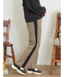 Samansa Mos2 | サイドラインスウェットパンツ(その他パンツ)