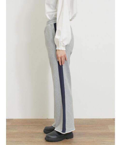 Samansa Mos2（サマンサ モスモス）の「サイドラインスウェットパンツ（その他パンツ・レディース・グレー/ブラック/モカ・F）」の6枚目の写真