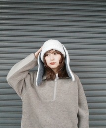 【Macmahon kniting mills】マクマホンニッティングミルズ Beanie-Rabbite