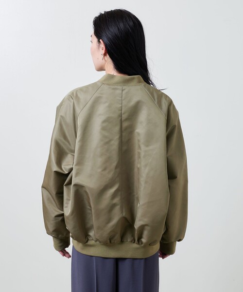 MARW UNITED ARROWS(マルゥ ユナイテッドアローズ)の「<MARW UNITED ARROWS>ビッグ MA-1ジャケット(MA-1・レディース・ブラック/モカ・36/38)」の13枚目の写真