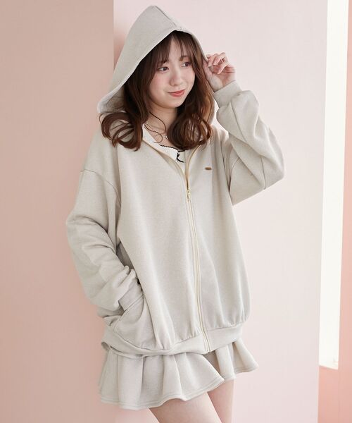 MAJESTIC LEGON（マジェスティックレゴン）の「ミディ丈裏毛ジップ