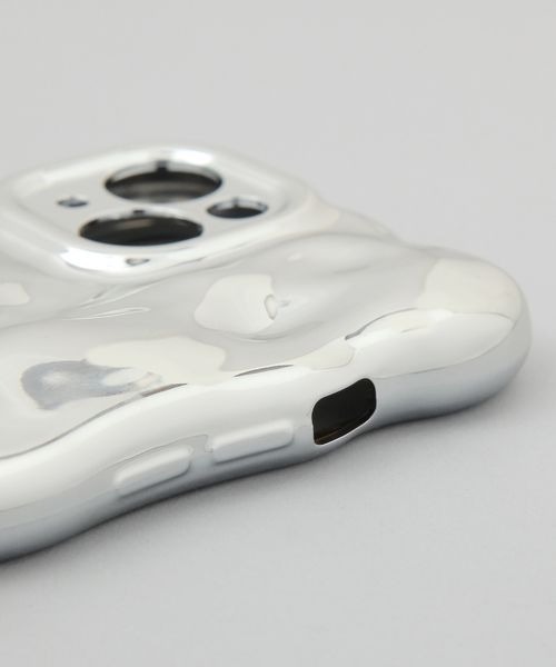 JEANASIS（ジーナシス）の「【iPhone13/14対応】WAVE PHONE CASE/284106（スマホケース/カバー・レディース・ブラック/ピンク/シルバー/ブルー・FREE）」の18枚目の写真