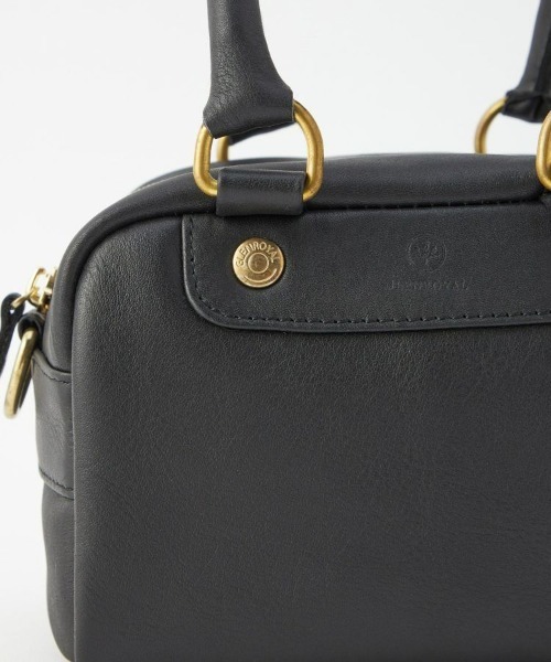 GLENROYAL(グレンロイヤル)の「【GLENROYAL/グレンロイヤル】ミニボストンバッグ(ソフトレザー)(グレイスコレクション) 全1色(ボストンバッグ・レディース・ブラック・00)」の6枚目の写真