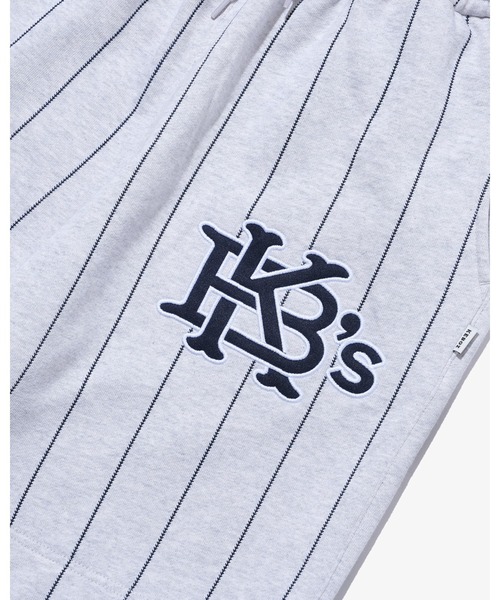 KEBOZ セットアップ　パーカー　パンツ ストライプ　縦縞 KEBOZ セットアップ パーカー パンツ ストライプ 縦縞