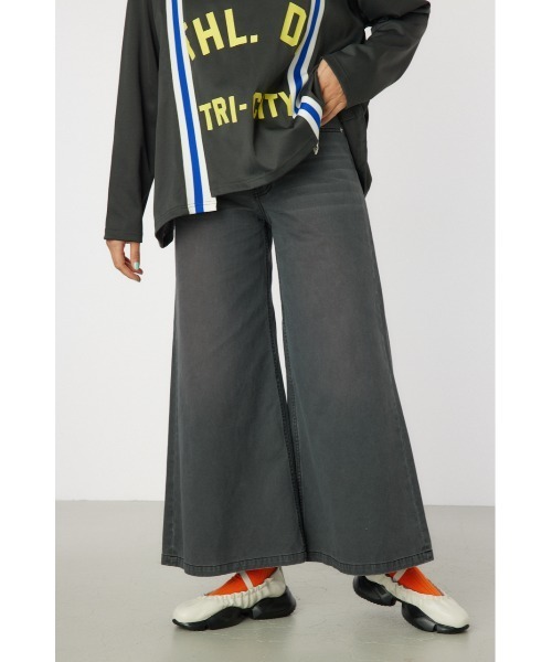 RODEO CROWNS WIDE BOWL(ロデオクラウンズワイドボウル)の「WASH COLOR バギーパンツ(その他パンツ・レディース・ブラック/ベージュ/ピンク・SMALL/MEDIUM)」の4枚目の写真