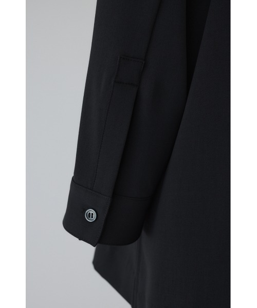 RIM.ARK(リムアーク)の「Double collar SH/JK ダブルカラーシャツジャケット(シャツ/ブラウス・レディース・ライトグリーン/ブラック/グレイッシュベージュ・FREE)」の16枚目の写真