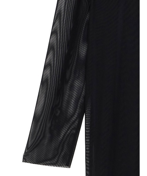 Ameri(アメリ)の「BLACK TULLE PENCIL LINE DRESS(ワンピース・レディース・ブラック・X-SMALL/SMALL/MEDIUM)」の10枚目の写真