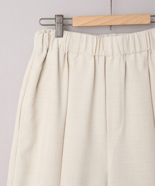 coen（コーエン）の「リネンタッチ ポリエステル イージー カーブパンツ（スラックス・レディース・ナチュラル/ブラック/ベージュ・M/L）」の18枚目の写真
