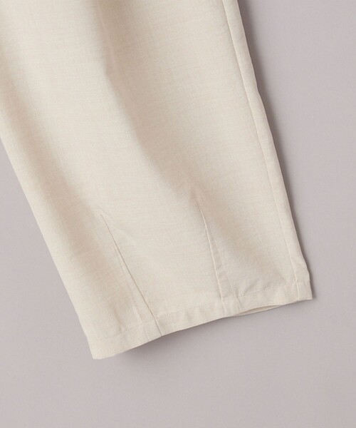 coen（コーエン）の「リネンタッチ ポリエステル イージー カーブパンツ（スラックス・レディース・ナチュラル/ブラック/ベージュ・M/L）」の21枚目の写真