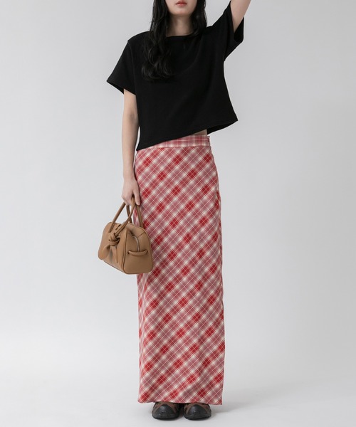 SALE！NKNIT レッド タイトスカート NKNIT レッド タイトスカート