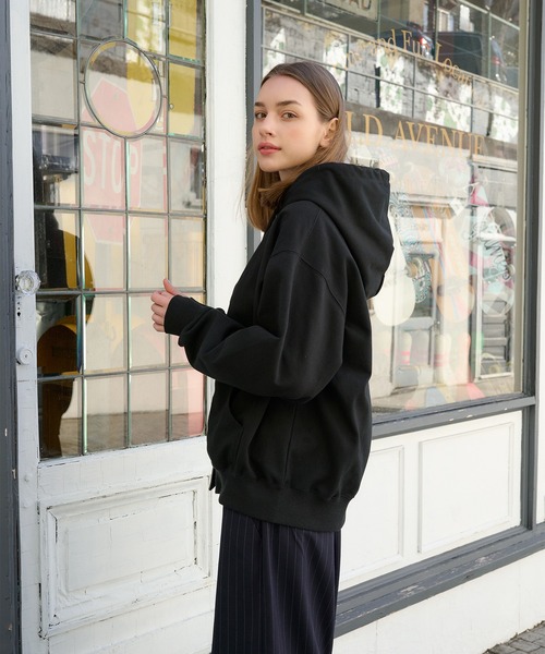 Regen Glanz（レーゲングランツ）の「double zip hoodie/ダブルジップパーカー（パーカー・メンズ・ブラック/グレー・MEDIUM/LARGE）」の15枚目の写真