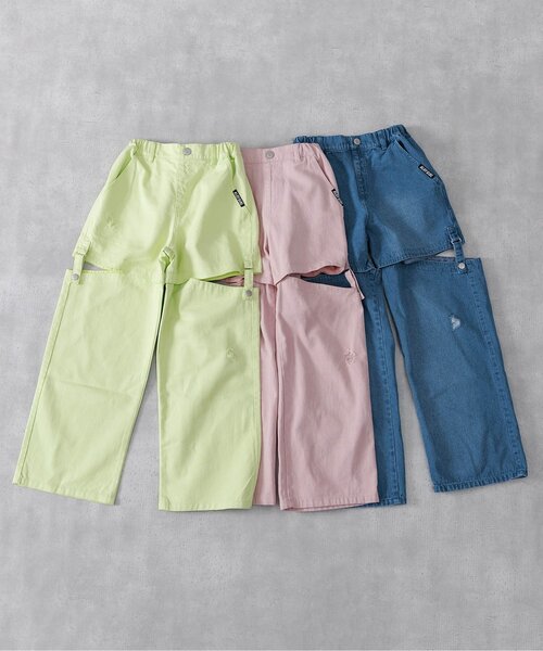 algy(アルジー)の「ハルイロ2WAYパンツ(その他パンツ・キッズ・ピンク/ライム/インディゴブルー・XX-SMALL/X-SMALL/SMALL/MEDIUM)」の2枚目の写真