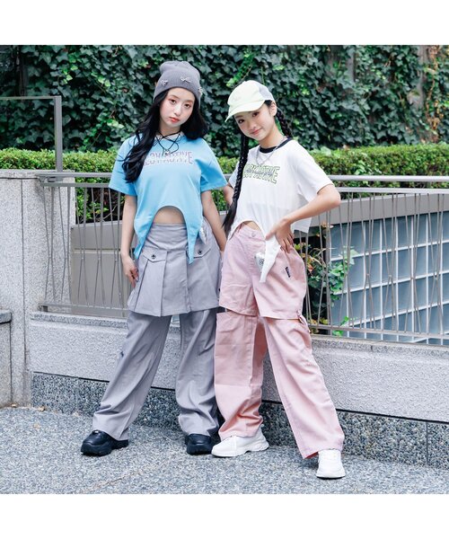 algy(アルジー)の「ハルイロ2WAYパンツ(その他パンツ・キッズ・ピンク/ライム/インディゴブルー・XX-SMALL/X-SMALL/SMALL/MEDIUM)」の5枚目の写真