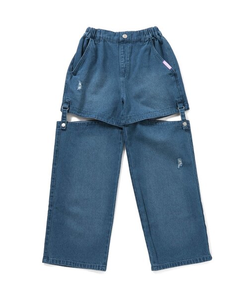 algy(アルジー)の「ハルイロ2WAYパンツ(その他パンツ・キッズ・ピンク/ライム/インディゴブルー・XX-SMALL/X-SMALL/SMALL/MEDIUM)」の10枚目の写真