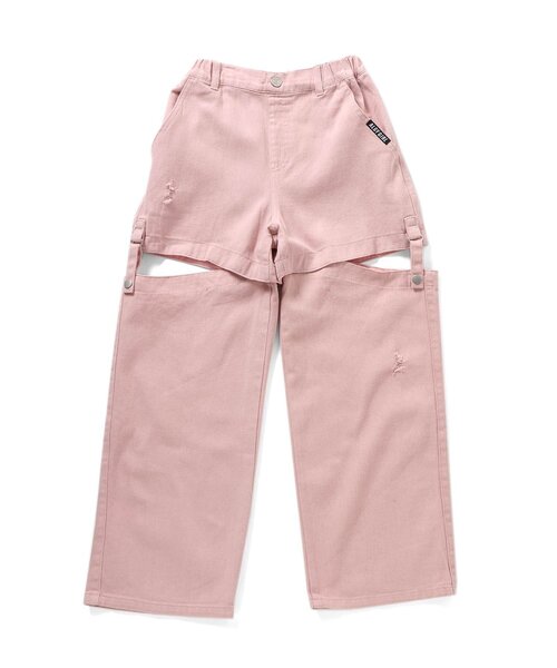 algy(アルジー)の「ハルイロ2WAYパンツ(その他パンツ・キッズ・ピンク/ライム/インディゴブルー・XX-SMALL/X-SMALL/SMALL/MEDIUM)」の8枚目の写真