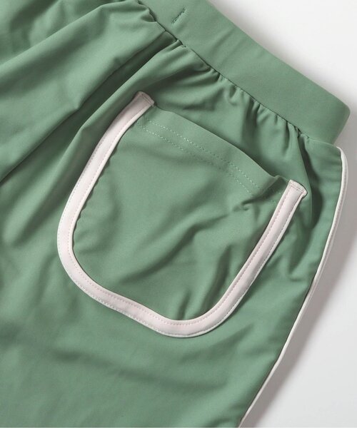 apres les cours（アプレレクール）の「きょうりゅう・ストライプラッシュガード付きボクサー水着（ラッシュガード・キッズ・アイボリー/グリーン・80/90/100/110）」の13枚目の写真