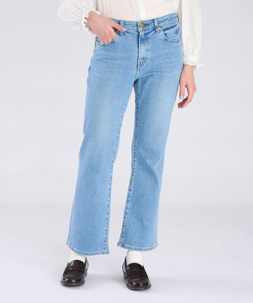 To b. by agnes b.(トゥービーバイアニエスベー)の「To b. by agnes b. x RED CARD TOKYO Marmalade with To b. フレアデニムパンツ(デニムパンツ・レディース・ブルー系その他・24/25/23)」の5枚目の写真