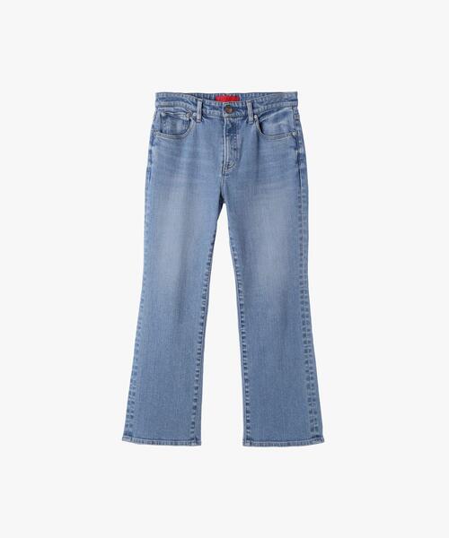 To b. by agnes b.(トゥービーバイアニエスベー)の「To b. by agnes b. x RED CARD TOKYO Marmalade with To b. フレアデニムパンツ(デニムパンツ・レディース・ブルー系その他・24/25/23)」の2枚目の写真