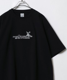 High Function Animal&Logo Embroidery T-Shirt/ドライ UVカット 接触冷感 アニマル&ロゴ刺繍 ワンポイント刺繍 Tシャツ 半袖 メンズ レディース