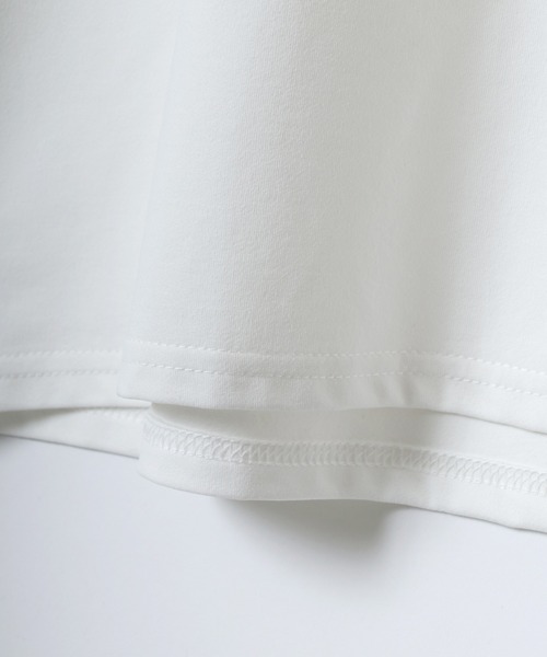 ANPAS(アンパス)の「High Function Animal&Logo Embroidery T-Shirt/ドライ UVカット 接触冷感 アニマル&ロゴ刺繍 ワンポイント刺繍 Tシャツ 半袖 メンズ レディース(Tシャツ/カットソー・メンズ・ネイビー/ホワイト系その他/ブラック系その他/ホワイト系その他2/オレンジ/ミント・L/M)」の18枚目の写真