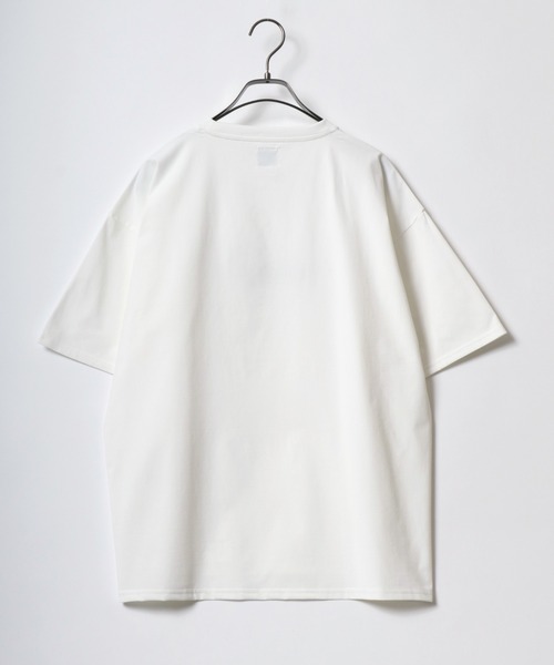 ANPAS(アンパス)の「High Function Animal&Logo Embroidery T-Shirt/ドライ UVカット 接触冷感 アニマル&ロゴ刺繍 ワンポイント刺繍 Tシャツ 半袖 メンズ レディース(Tシャツ/カットソー・メンズ・ネイビー/ホワイト系その他/ブラック系その他/ホワイト系その他2/オレンジ/ミント・L/M)」の13枚目の写真