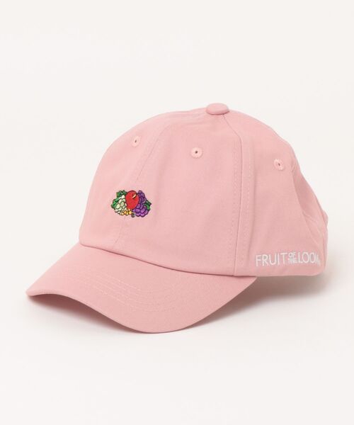 FRUIT OF THE LOOM(フルーツオブザルーム)の「FRUIT OF THE LOOM/フルーツオブザルーム キッズ FTL EX KIDS LOGO EMB LAW CAP(キャップ・キッズ・ブルー/イエロー/グリーン/ピンク/オレンジ/ホワイト/ブラック/ベージュ・52cm)」の7枚目の写真