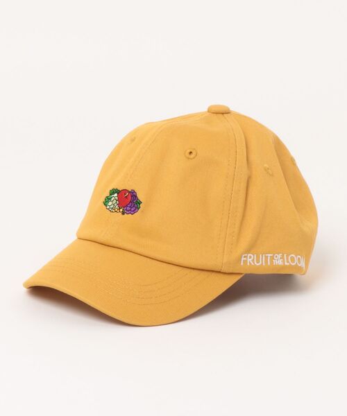 FRUIT OF THE LOOM(フルーツオブザルーム)の「FRUIT OF THE LOOM/フルーツオブザルーム キッズ FTL EX KIDS LOGO EMB LAW CAP(キャップ・キッズ・ブルー/イエロー/グリーン/ピンク/オレンジ/ホワイト/ブラック/ベージュ・52cm)」の6枚目の写真