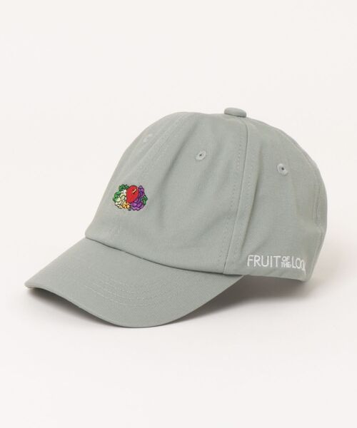 FRUIT OF THE LOOM(フルーツオブザルーム)の「FRUIT OF THE LOOM/フルーツオブザルーム キッズ FTL EX KIDS LOGO EMB LAW CAP(キャップ・キッズ・ブルー/イエロー/グリーン/ピンク/オレンジ/ホワイト/ブラック/ベージュ・52cm)」の4枚目の写真