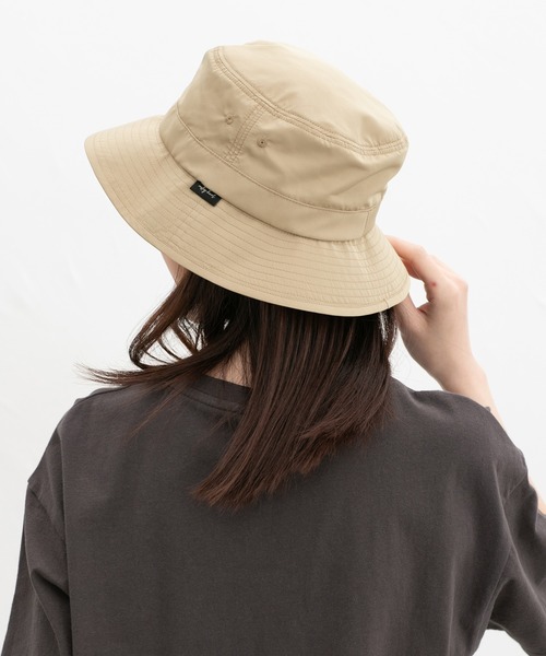 Honeys（ハニーズ）の「【撥水加工・ＵＶカット】アドベンチャーハット（ハット・レディース・ブラック/ライトベージュ/スミクロ/パープル/ベージュ・FREE）」の19枚目の写真