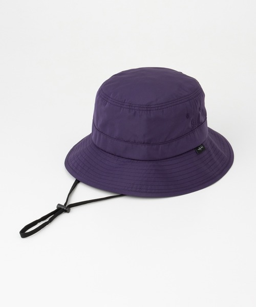 Honeys（ハニーズ）の「【撥水加工・ＵＶカット】アドベンチャーハット（ハット・レディース・ブラック/ライトベージュ/スミクロ/パープル/ベージュ・FREE）」の22枚目の写真