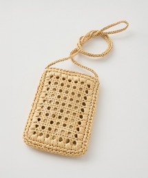 CATERINA BERTINI（カテリーナベルティーニ）の「ラフィアフォーンバッグ《CATERINA BERTINI》（ショルダーバッグ）」