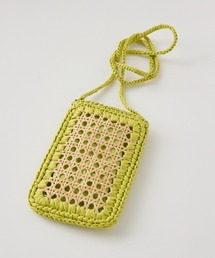 CATERINA BERTINI（カテリーナベルティーニ）の「ラフィアフォーンバッグ《CATERINA BERTINI》（ショルダーバッグ）」