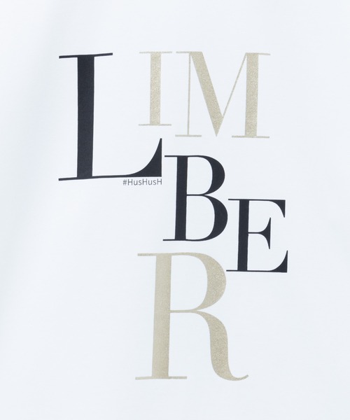 HusHusH（ハッシュアッシュ）の「HusHusH ロゴプリントTシャツ（Tシャツ/カットソー・レディース・オフホワイト/チャコールグレー/ベージュ・M/L）」の21枚目の写真