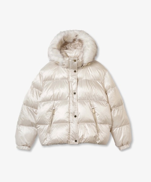 き*様 ファージャケット MICHEAL KORS 短丈 楽天市場】マイケルコース ジャケット レディース コート