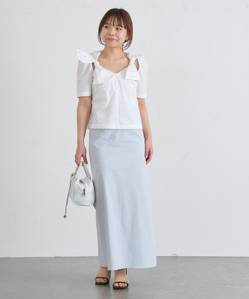 U by SPICK&SPAN（ユーバイスピックアンドスパン）の「KOMOREBI MUSEUM/コモレビミュージアム アンクルストラップサンダル（サンダル・レディース・ブラック/ブラウン・23cm/24cm/25cm）」の13枚目の写真
