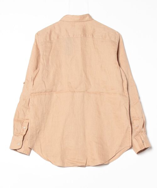 LAUREN RALPH LAUREN（ローレン ラルフ ローレン）の「リラックスド フィット リネン シャツ（シャツ/ブラウス・レディース・ブラウン系6・S/M/XS/L/XL/XXS）」の7枚目の写真