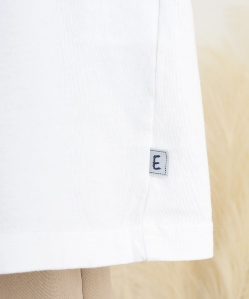 Emago(イマゴ)の「EMAGO 無地ISベストT(Tシャツ/カットソー・レディース・ホワイト/ブラック・FREE)」の15枚目の写真