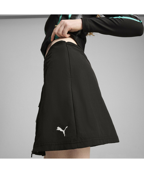 PUMA（プーマ）の「PUMA プーマ ウィメンズ デア トゥ ジップオフ ウーブン スカート（スカート・レディース・ホワイト/ブラック・MEDIUM/LARGE/X-LARGE/SMALL）」の8枚目の写真