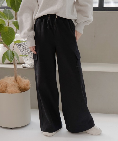3WAY LOOSE INSIDE OUT SWEAT PANTS /3wayルーズインサイド