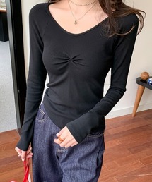 フロントギャザートップス