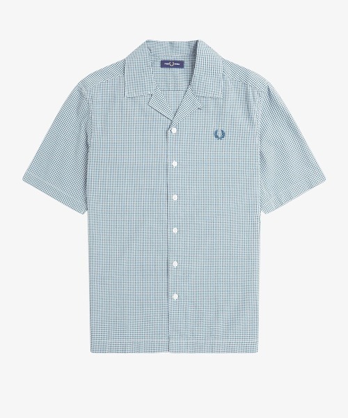 FRED PERRY（フレッドペリー）の「Micro Gingham Seersucker