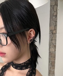 4INT.（フォイント）の「ビーズ リボン イヤーカフ（イヤーカフ）」