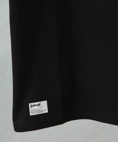 schott（ショット）の「SCHOTT/別注 "PHOTO" S/S TEE（Tシャツ/カットソー・メンズ・ブラック/ホワイト・L/M）」の7枚目の写真