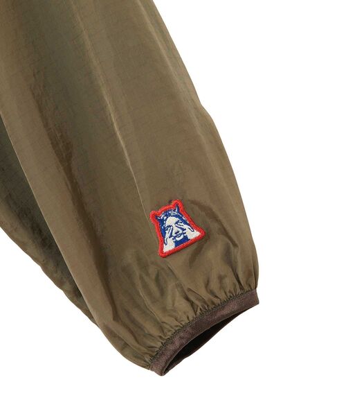 HYSTERIC GLAMOUR（ヒステリックグラマー）の「SEE NO EVILワッペン フーデットブルゾン（ブルゾン・メンズ・ブラック/カーキ・SMALL/MEDIUM/LARGE/X-LARGE）」の4枚目の写真