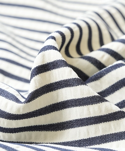 reca（レカ）の「無地/ストライプエンボス加工イージーパンツ（その他パンツ・レディース・ブルー系その他2/ブラック/ブルー/グリーン/テラコッタ/ブルー系その他/ブラウン系その他/ブラック系その他/グリーン系その他・M）」の22枚目の写真